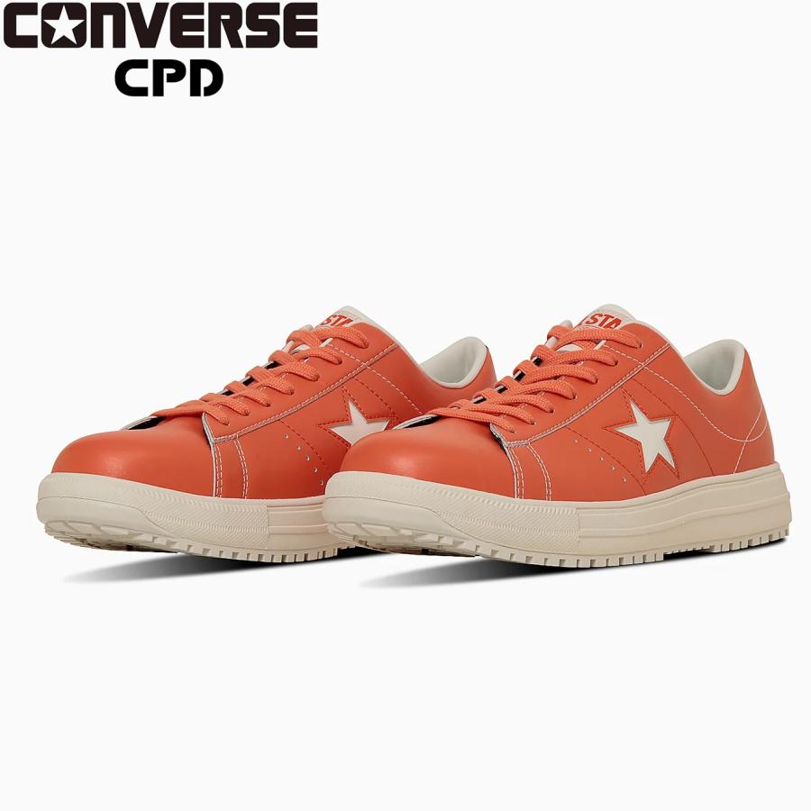 限定モデル) コンバース CPD ONE STAR PS ワンスター オレンジ