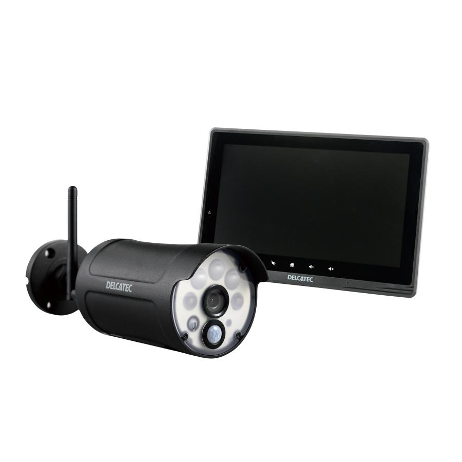 DXアンテナ センサーライト付ワイヤレスフルHDカメラ&10inch DXアンテナ センサーライト付ワイヤレスフルHDカメラ&10inch