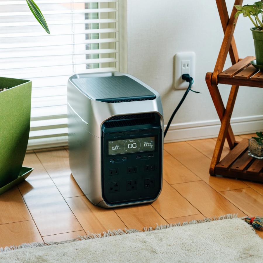 発電機・ポータブル電源 EcoFlow DELTA 3 PLUS ECOFLOW EcoFlow 「DELTA 3 Plus」 ポータブル電源 大容量