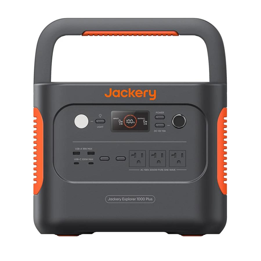 Jackery ポータブル電源1000Plus JE-1000C 容量1002Wh 定格出力 