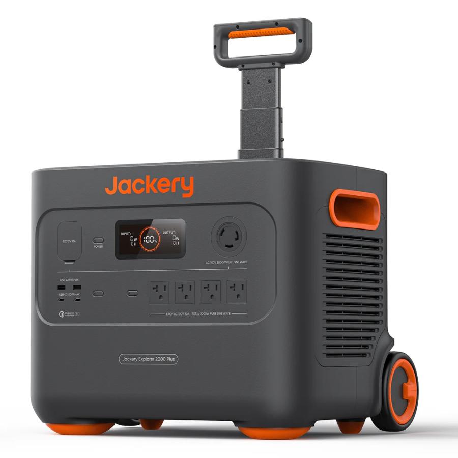 Jackery ポータブル電源2000Plus JE-2000C 容量45.6Ah/44.8V DC Jackery ポータブル電源2000Plus JE-2000C 容量45.6Ah/44.8V DC