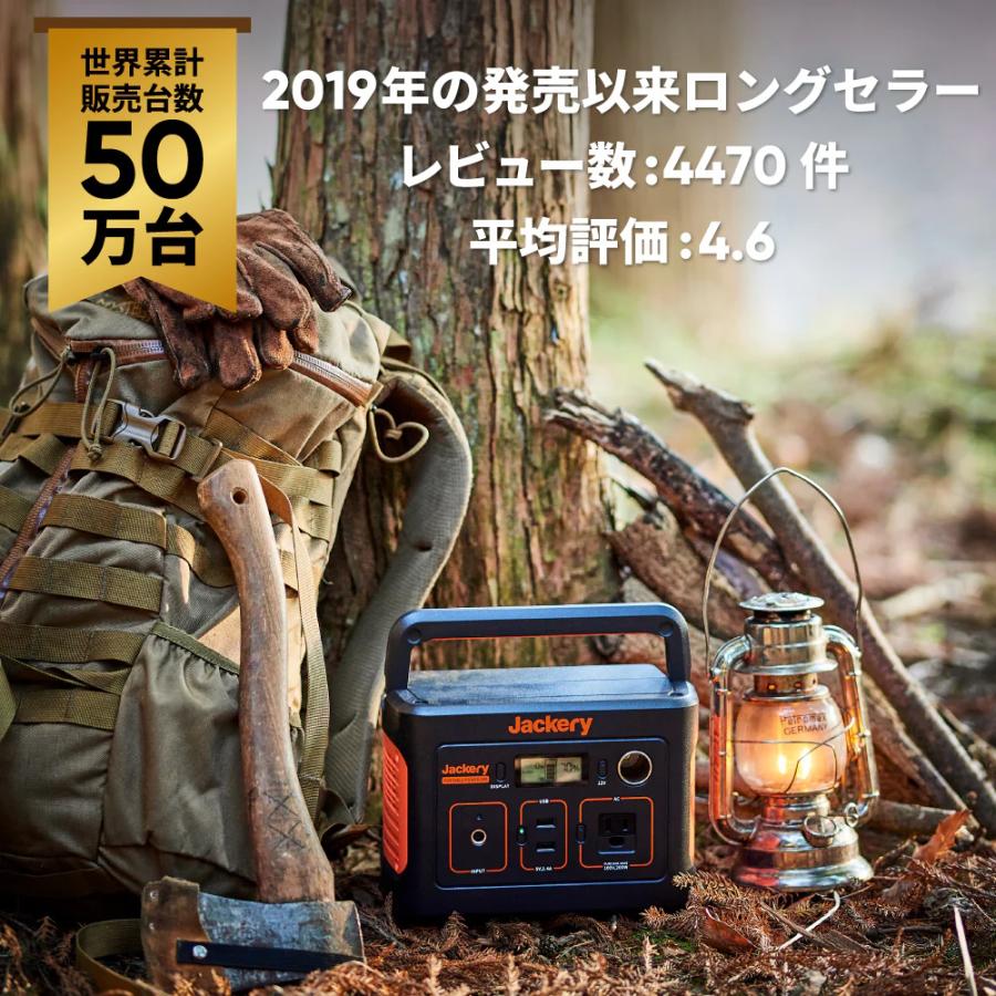 Jackery ポータブル電源240 PTB021 容量241.9Wh 定格出力200W Jackery ポータブル電源240 PTB021 容量241.9Wh 定格出力200W