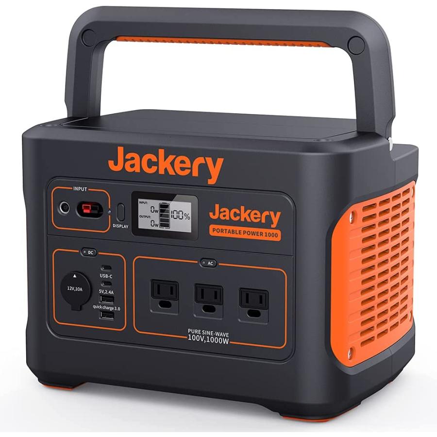 Jackery ジャクリ ポータブル電源1000 PTB101 大容量 278400mAh 定格 