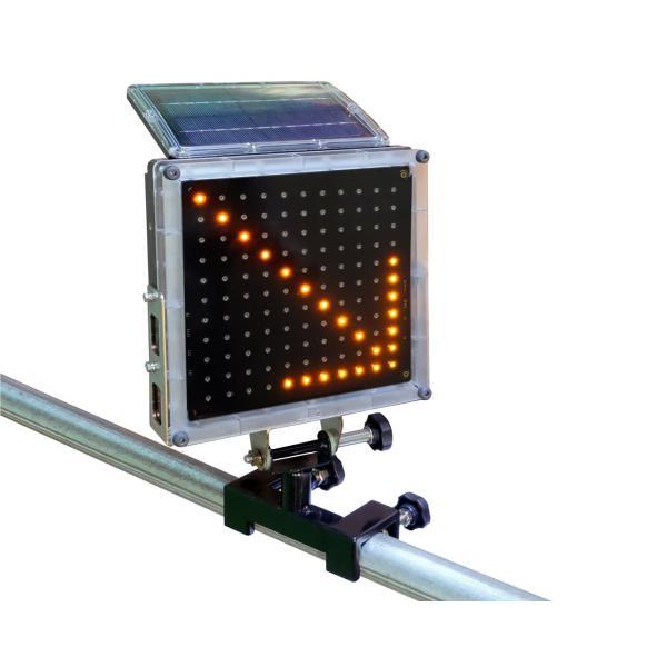 キタムラ産業 KOD-001B ソーラー式LED1文字表示器 シングルサイン NETIS登録 KK-210071-A - 3