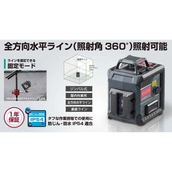 リョービ 京セラ DLL150G グリーンレーザー墨出器 全方向水平 リョービ 京セラ DLL150G グリーンレーザー墨出器 全方向水平