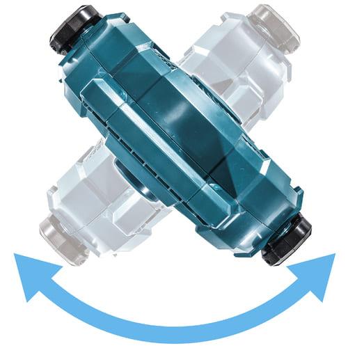 マキタ makita 充電式産業扇 CF203DZ 青 本体のみ (バッテリ