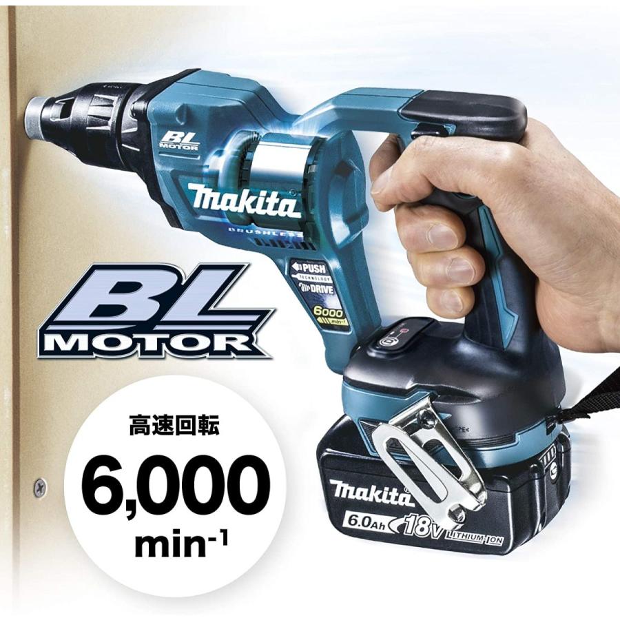マキタ makita 充電式スクリュードライバ FS600DRG 18V 6.0Ah