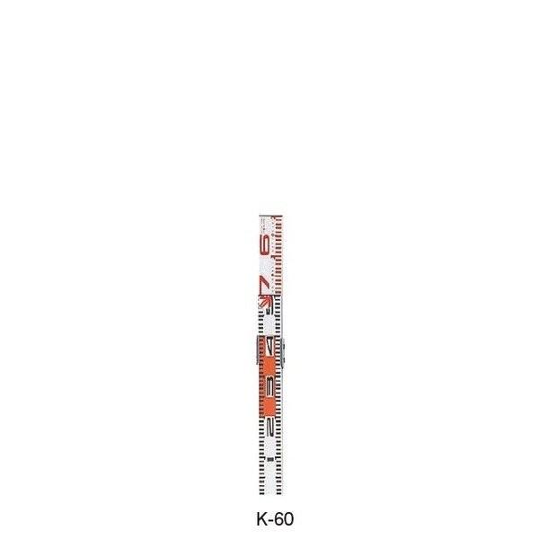 myzox（マイゾックス） 検測ロッド 60mm幅 K-60 （50+60cm） ポイント