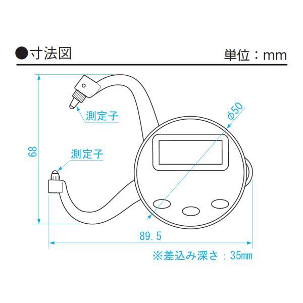 新潟精機 EDC-A125 デジタルキャリパゲージ 測定範囲0-25mm 目量 新潟精機 EDC-A125 デジタルキャリパゲージ 測定範囲0-25mm 目量