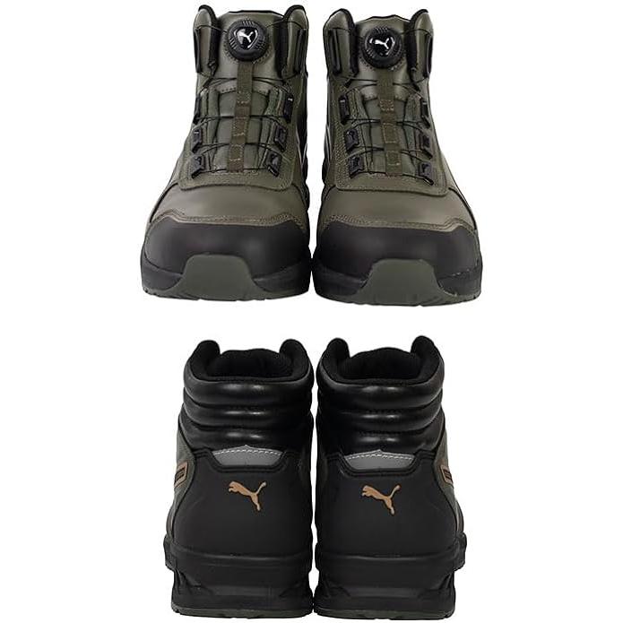 PUMA RIDER2.0 DISC MID オリーブ セーフティシューズ 安全靴 PUMA RIDER2.0 DISC MID オリーブ セーフティシューズ 安全靴