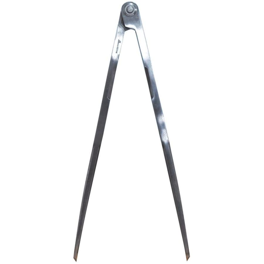 シンワ測定 77546 鋼製コンパス F−2 40cm 超硬チップ付 : 現場屋