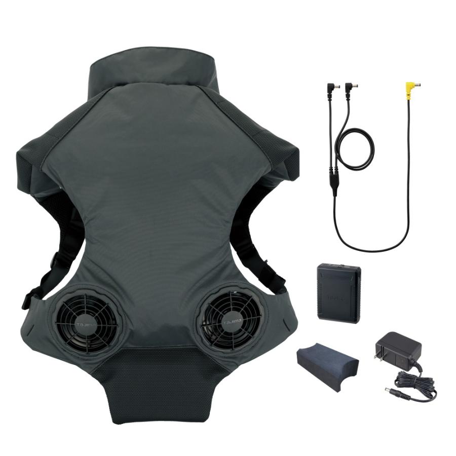 タジマ(Tajima) 清涼ファン風雅ボディ フルセット+予備バッテリーセット Amazon.co.jp: タジマ(Tajima) 清涼ファン風雅ボディ フルセット