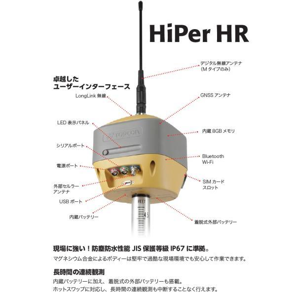 トプコン HiPer HR GGTM GNSS受信機 デジタル無線内蔵 4G トプコン HiPer HR GGTM GNSS受信機 デジタル無線内蔵 4G