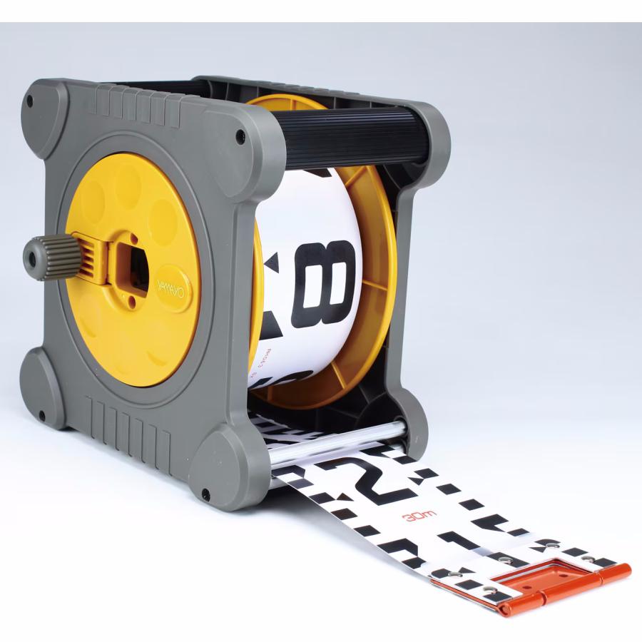 ヤマヨ測定機 リボンロッド 100mm幅 30m ケース入り RC10B30L E2 (表 