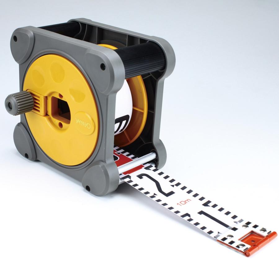 ヤマヨ測定機 リボンロッド 60mm幅 3m ケース入り RC6B3M E2 (表タテ 