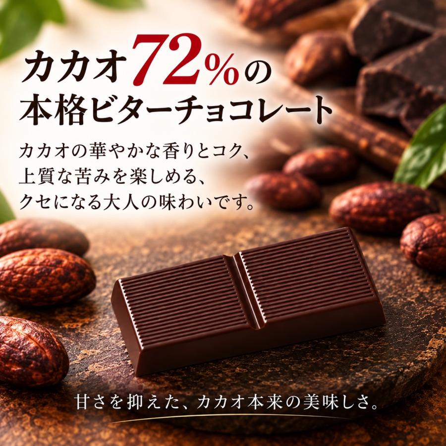 チョコレート効果 明治 カカオ72％ 33枚 高カカオ チョコレート 個包装