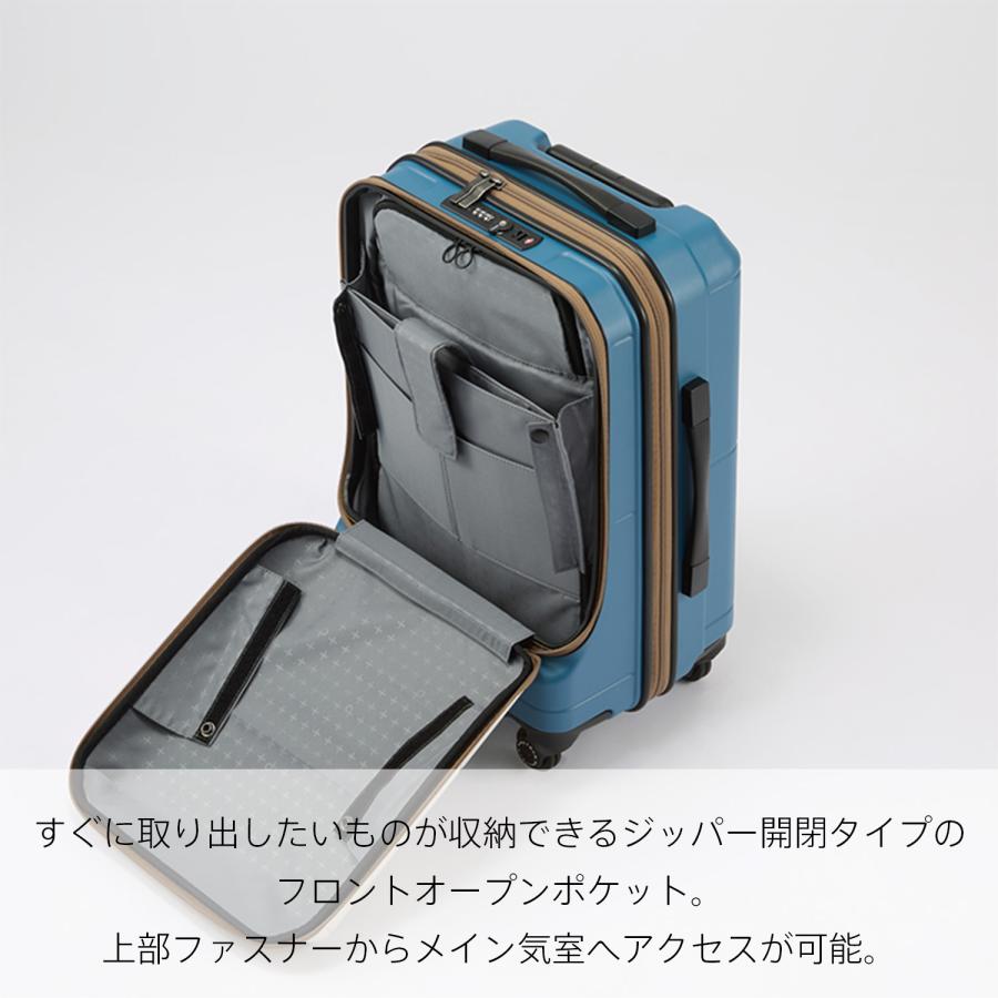 ProtecA スーツケース フロントポケット キャリーバッグ proteca