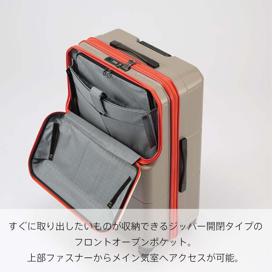 ProtecA スーツケース フロントポケット キャリーバッグ proteca