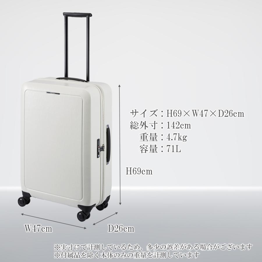 ProtecA スーツケース Proteca プロテカ シスイ TSダイヤルファスナー