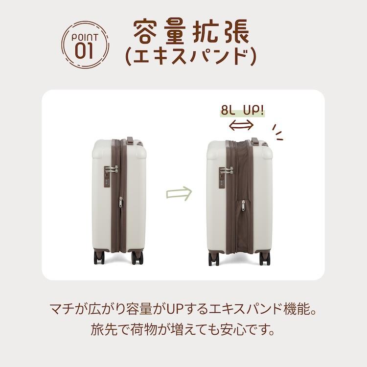 Ace（エース） エース公式 スーツケース キャリーケース 機内持ち込み