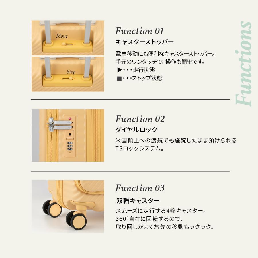 公式 スーツケース HaNT ハント KOKONT ココント キャリーケース メンズ レディス  機内持ち込み 36/44L sサイズ エキスパンド機能 タテ開き トランク 05511の画像