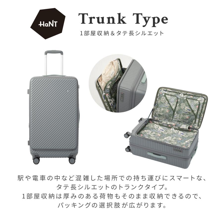 HaNT ＼公式／スーツケース ハント KOKONT ココント キャスター