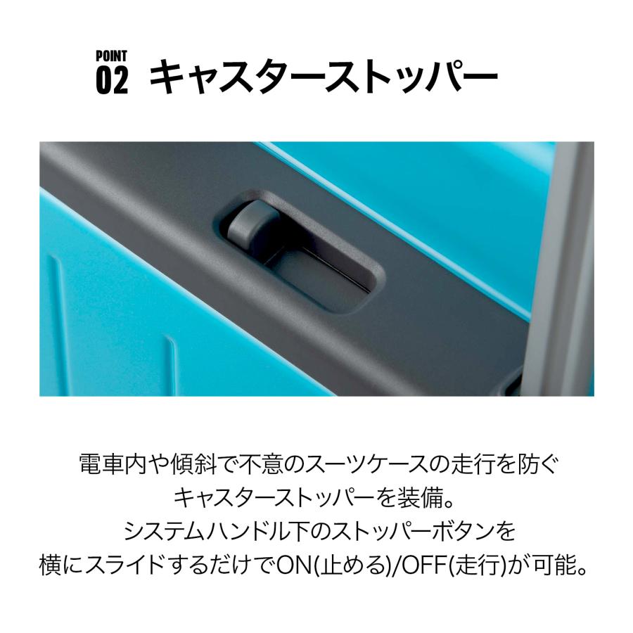 ace. スーツケース ディフェレンス エース フロントオープン