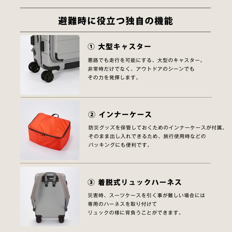 ace. ＼エース公式／スーツケース キャリーケース 防災 エース テオ