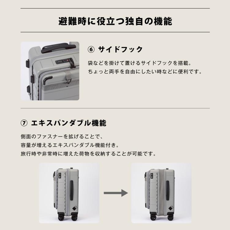 ＼エース公式／スーツケース キャリーケース 防災 ace. エース テオフィールドHS 32/38L エキスバンダブル機能  機内持ち込み 05771の画像