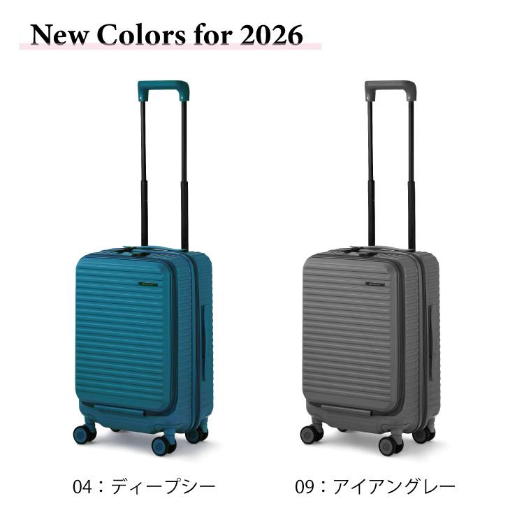 ACE エッジリンク 64L フロントオープン ほぼ新品 Ace（エース） エッジリンク ジッパータイプ EDGELINK スーツケース