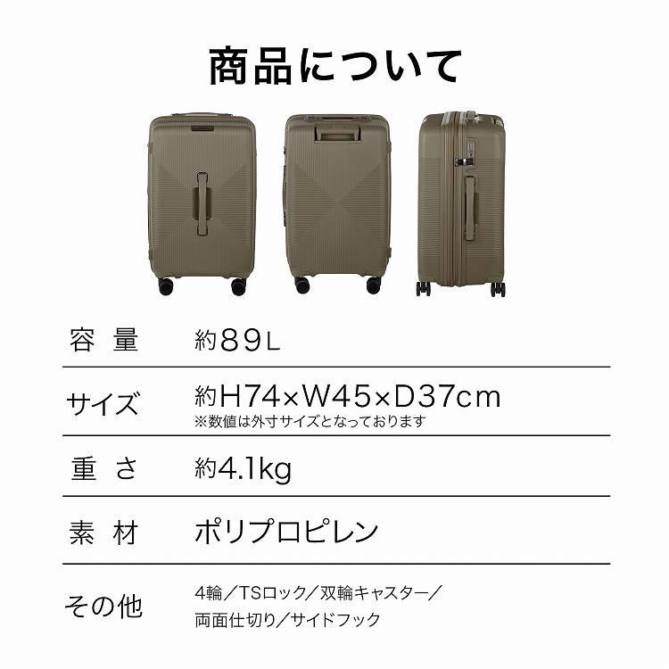 Ace（エース） RIMINI リミニ INJ417 スーツケース TSロック 軽量 双輪