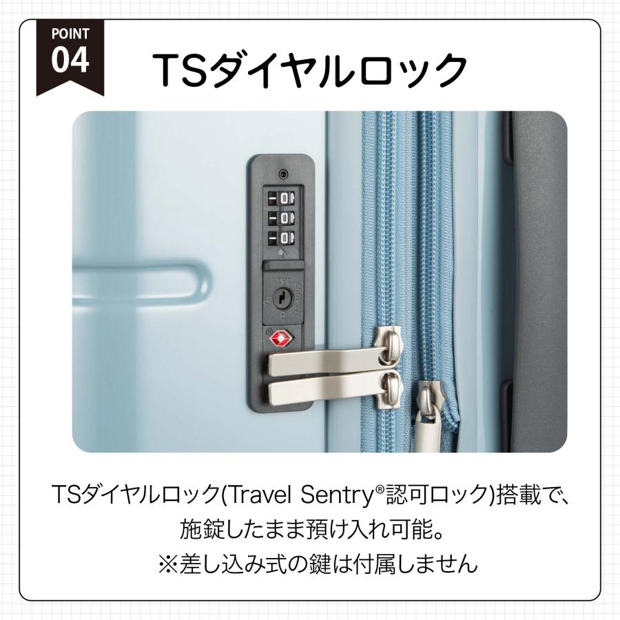 Ace（エース） スーツケース ファームロード エキスパンダブル