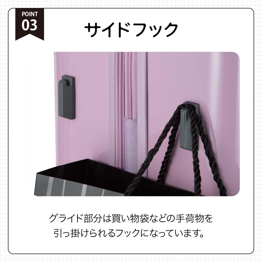 Ace（エース） スーツケース ファームロード エキスパンダブル