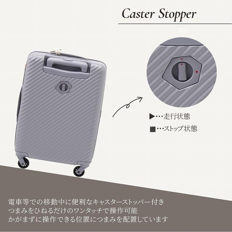 公式 スーツケース キャリーケース 機内持ち込み Sサイズ 34L ストッパー付きフロントオープン かわいい HaNT ハント Jewelna Rose ジュエルナローズ 06820の画像