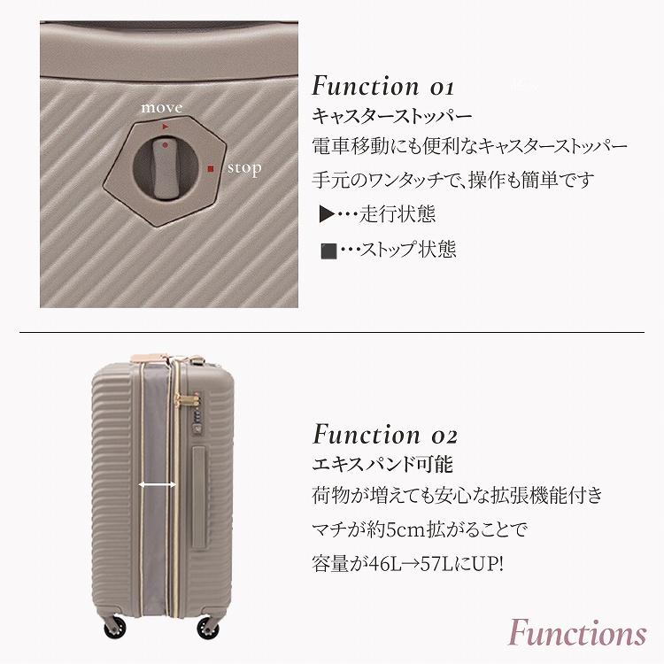 Jewelna Rose（ジュエルナローズ） エース公式 スーツケース キャリー