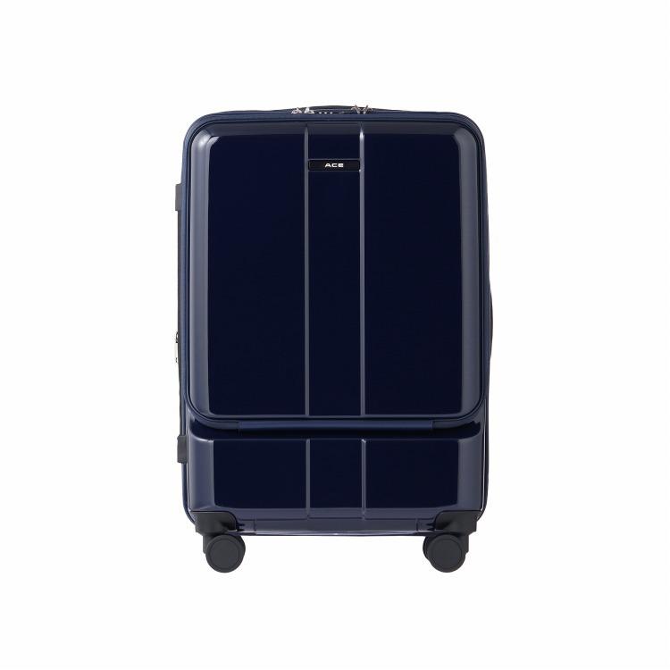 公式スーツケース ACE フォールズ Mサイズ フロントオープン ダブル