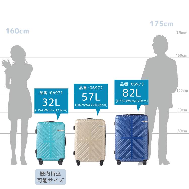 公式スーツケース ACE ラディアル　Mサイズ ダブルキャスター ファスナー TSロック搭載 おしゃれ 出張 57Ｌ 06972｜aceonlinestore｜20
