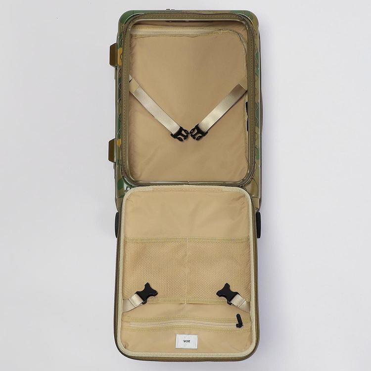 ＼エース公式／スーツケース キャリーケース ace./エース テオフィールドOD  Sサイズ 32L  機内持込 迷彩 双輪キャスター 保冷バッグ 09061の画像