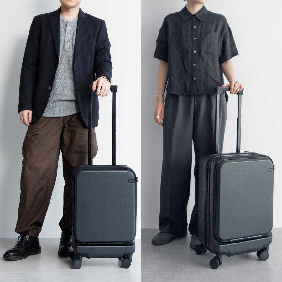 ＼エース公式／ ace. GENE エースジーン トルク スーツケース 40/48リットル 2-3泊 4kg 機内持込 エキスパンド キャスターストッパー 14.0インチPC A4 09091の画像
