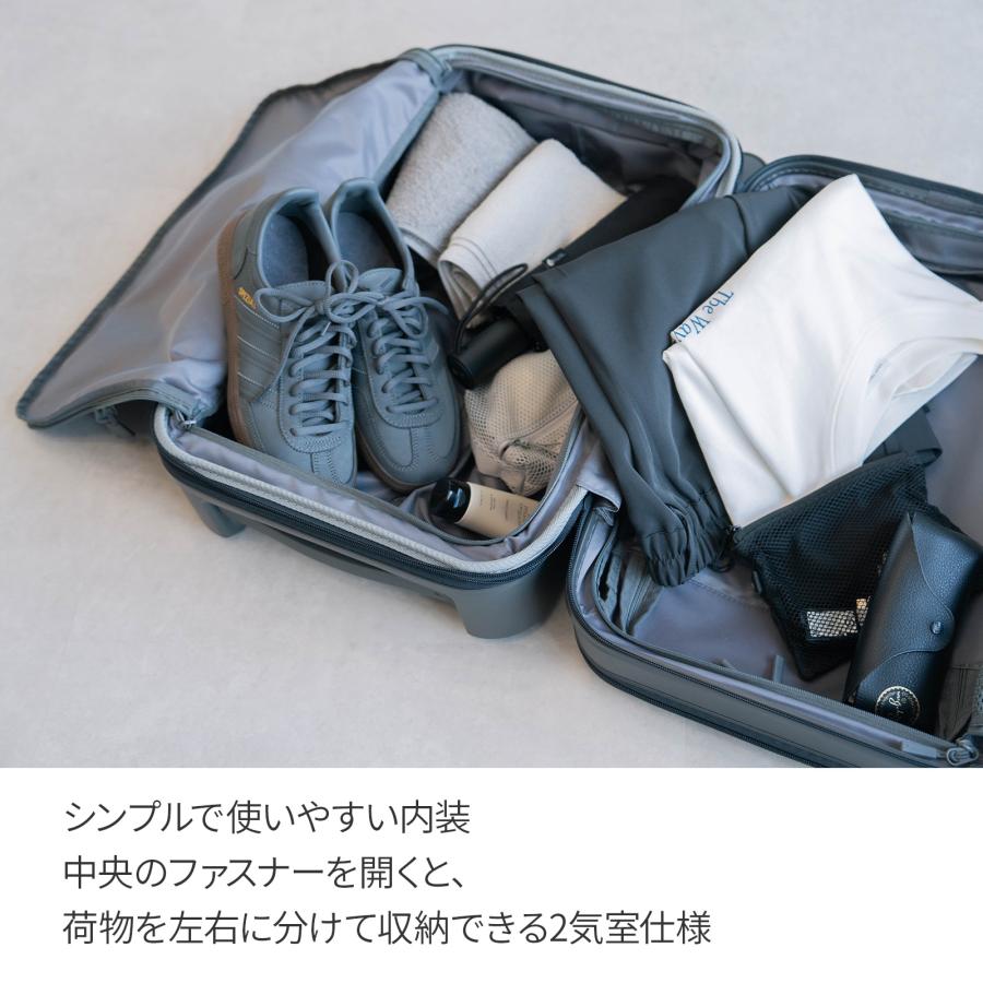 ＼エース公式／ ace. GENE エースジーン トルク スーツケース 40/48リットル 2-3泊 4kg 機内持込 エキスパンド キャスターストッパー 14.0インチPC A4 09091の画像