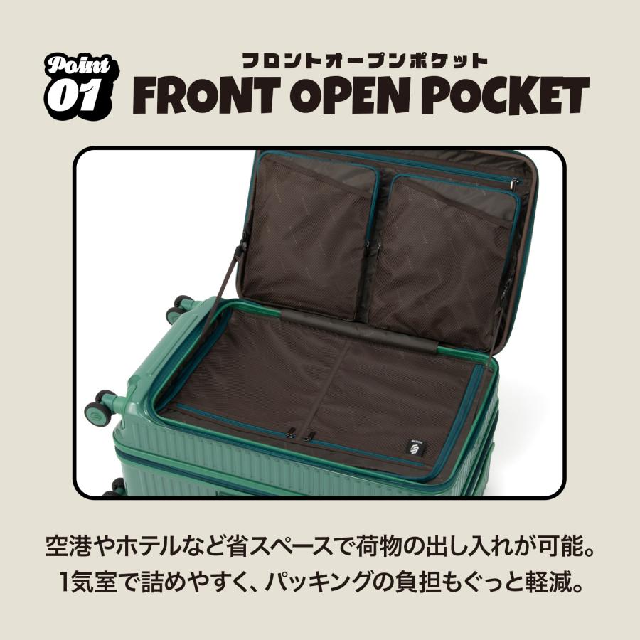 Ace（エース） エース公式 スーツケース キャリーケース 大型 Lサイズ
