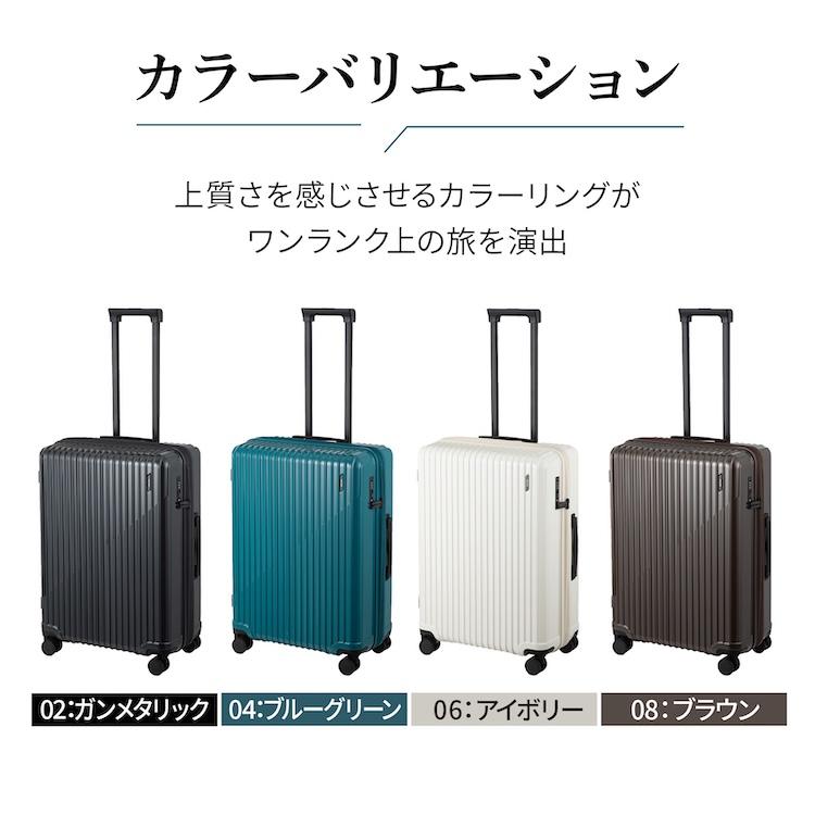 Ace（エース） スーツケース クレスタS ストッパー エキスパンダブル M