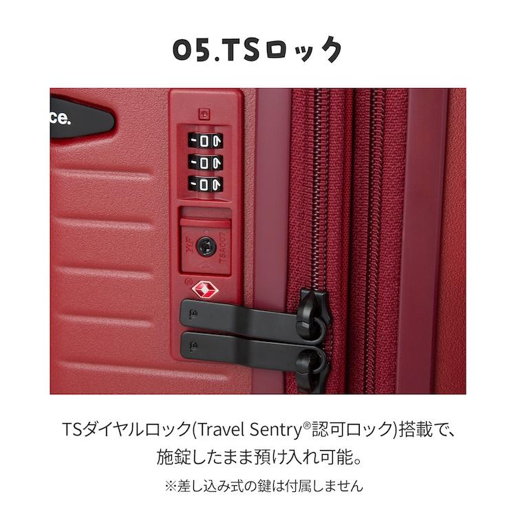 未使用 ACE スーツケース 35/42L 115/119㎝ 2.7㎏ 拡張可 ace. エース公式 スーツケース キャリーケース 機内持ち込み Sサイズ