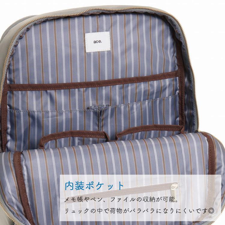 ace. GENE LABEL 「エース公式」レディース リュック B4 15.6 ace. GENE LABEL 「エース公式」レディース リュック B4 15.6