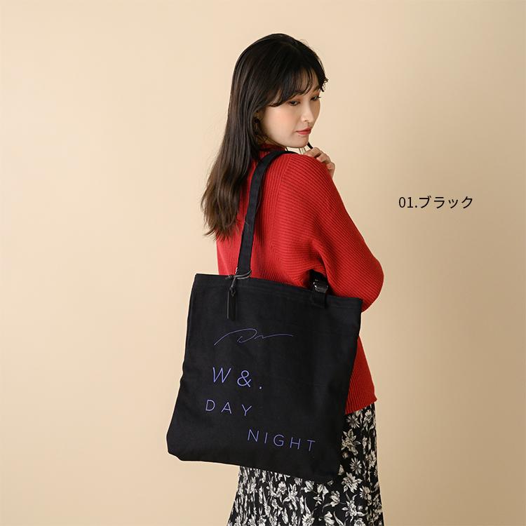 W&.Day/Night 「エース公式」トートバッグ レディース 大きめ L W&.Day/Night 「エース公式」トートバッグ レディース 大きめ L