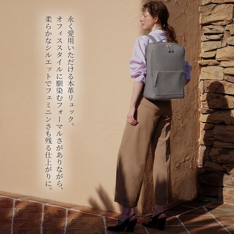 ＼公式／ 本革 ビジネス 通勤 通学 レザー A4 Jewelna Rose ウェールズ リュック B4サイズ 15.6インチ収納 本革 11975の画像