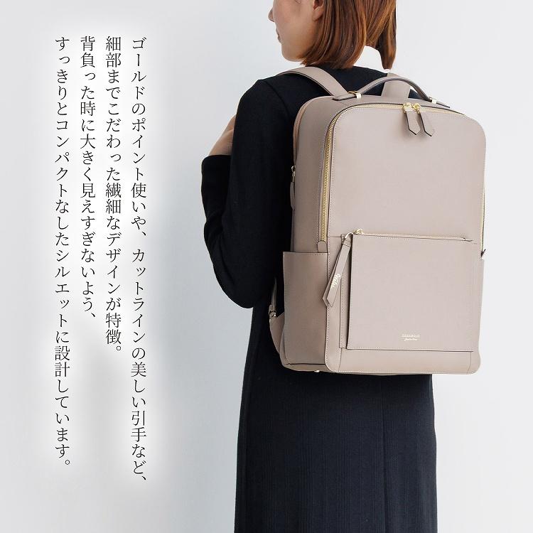 ＼公式／ 本革 ビジネス 通勤 通学 レザー A4 Jewelna Rose ウェールズ リュック B4サイズ 15.6インチ収納 本革 11975の画像