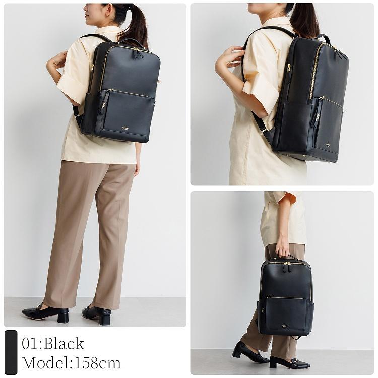 ＼公式／ 本革 ビジネス 通勤 通学 レザー A4 Jewelna Rose ウェールズ リュック B4サイズ 15.6インチ収納 本革 11975の画像