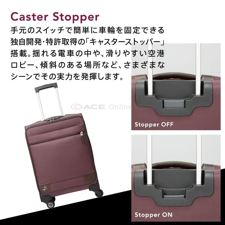 【極美品】PROTECA ソリエ　キャリーバッグ　キャスターロック機能　カーキ 極美品】PROTECA ソリエ キャリーバッグ キャスターロック機能