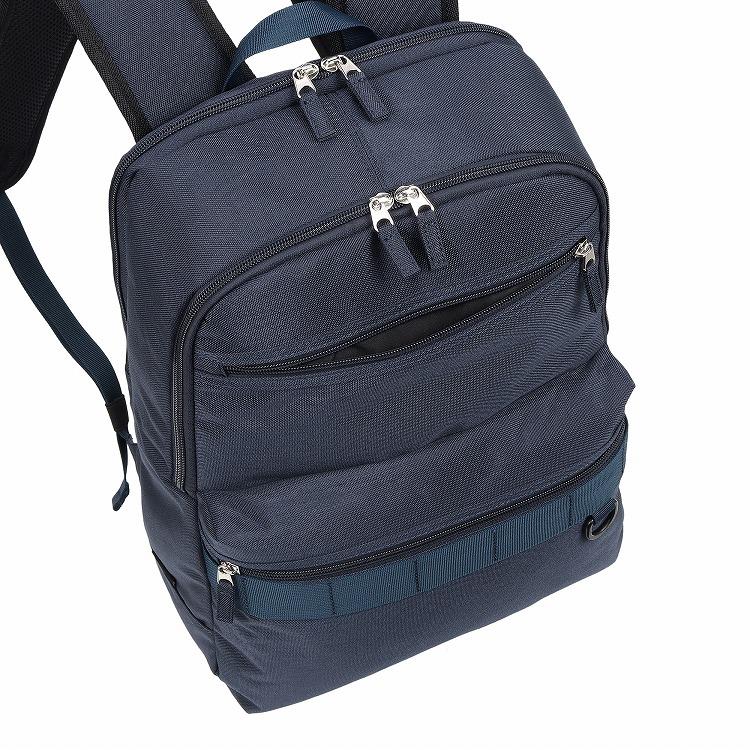 【未使用】world traveler　ビジネスリュック　2676601　126-709 World Traveler サビオ ビジネスリュック B4サイズ 15.6インチPC収納